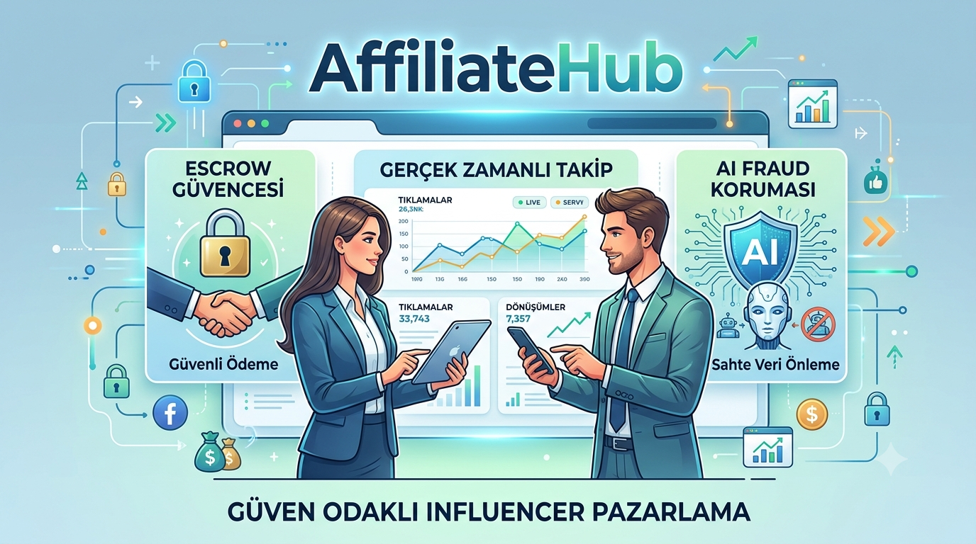 Influencer Pazarlamasında Güven Dönemi AffiliateHub Nedir, Markalara Ne Sunuyor?